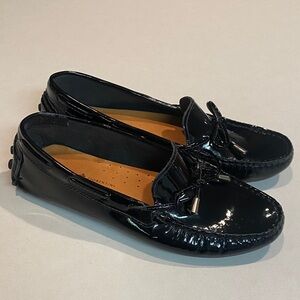 MERCANTI FIORENTINI Patent Leather Slip On Loafer Driving Shoe Women Sz 6.5B EUC